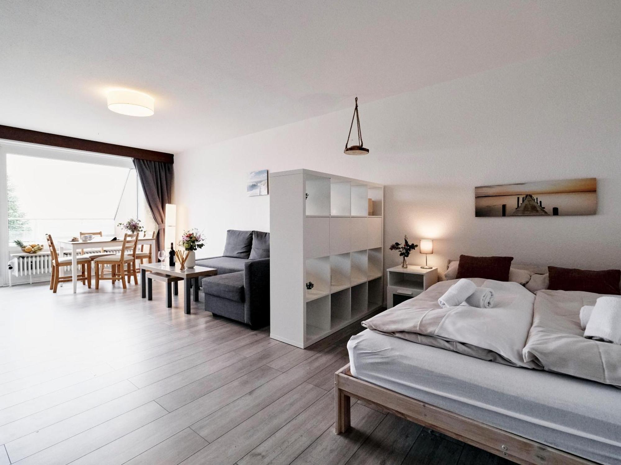 Kuestenliebe -Mit Traumhaftem Meerblick Und Balkon เฟลนส์บวร์ก ภายนอก รูปภาพ
