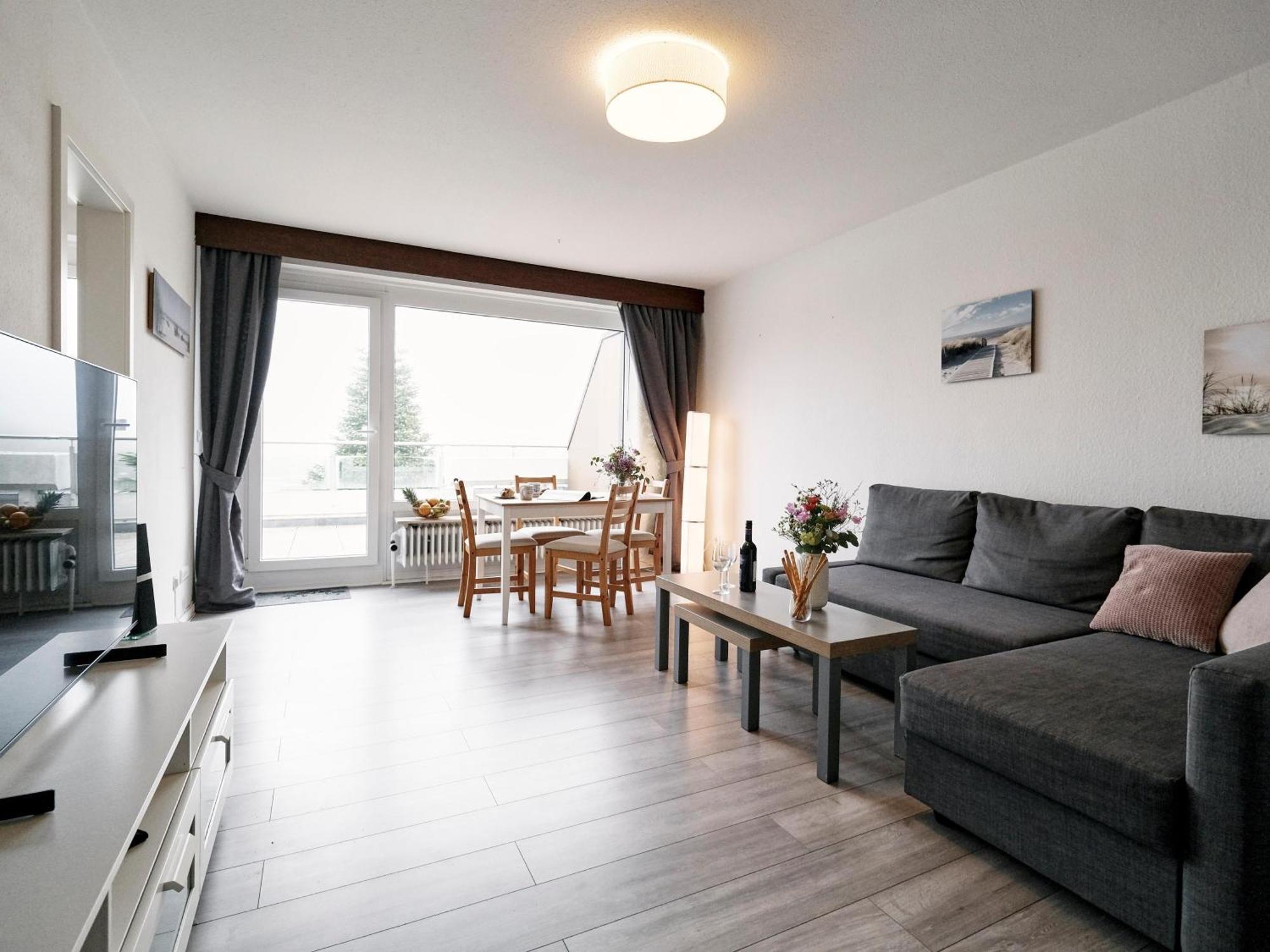 Kuestenliebe -Mit Traumhaftem Meerblick Und Balkon เฟลนส์บวร์ก ภายนอก รูปภาพ